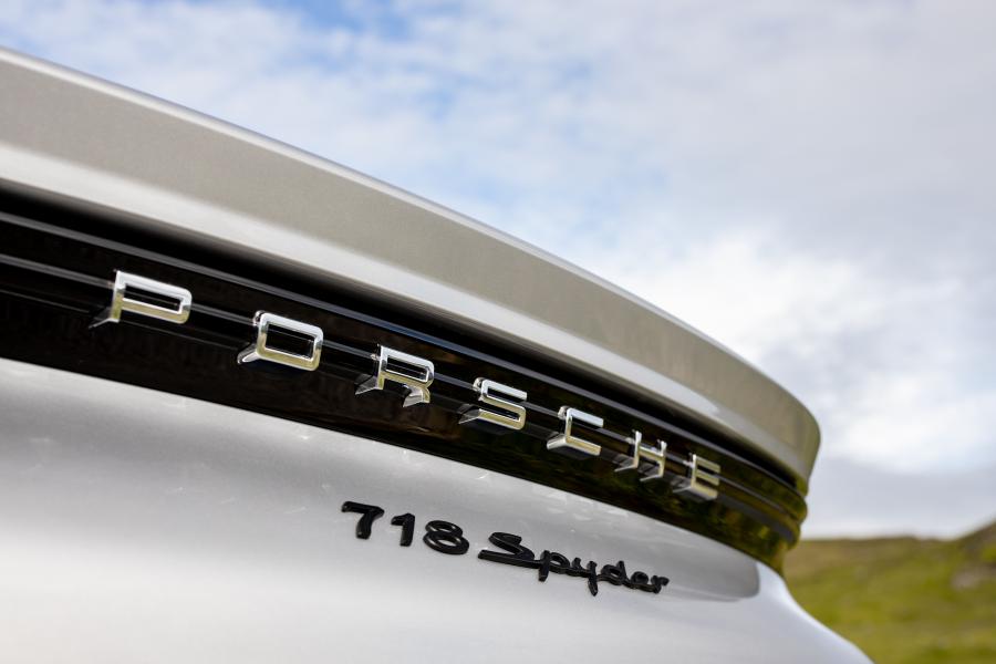 Логотип Porsche 718 Spyder (982) 2019 года  (WW) (фото 294 из 318)